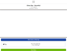 Tablet Screenshot of chinastarbountiful.com